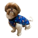 Kit Com 2 Roupinhas De Soft Para Cachorro Tamanho 7 Macho