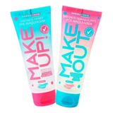 Kit Com 2 Sabonetes Pré E Pós Maquiagem Dermachem Make Up