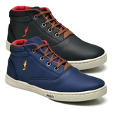 Kit Com 2 Sapatenis Tênis Sapato Masculino Infantil Casual