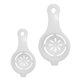 Kit Com 2 Separador De Ovo Gema E Clara Fitness Bolo Receita
