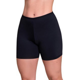 Kit Com 2 Short Anágua Modelador Básico Segunda Pele