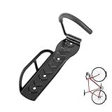 Kit Com 2 Suporte Para Bicicleta Parede Gancho Premium De Aço Resistente Com Revestimento Antiderrapante Suporte Bike Parede Com Instalação Fácil E Apoio De Pneus Garagens E Apartamentos 2 