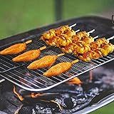 Kit Com 2 Tela Grill Tapete Manta Teflon Churrasco Chapa Grelha 40x30 Churrasqueira