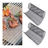 Kit Com 2 Tela Grill Tapete Manta Teflon Churrasco Chapa Grelha 40x30