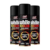 Kit Com 2 Tintas Spray De Alta Temperatura Para Roda - Escapamento - Motor - Forno - Fogão - Churrasqueira Orbi Química