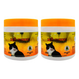 Kit Com 2 Und Xô Gato Educador 300gr Granulado Repelente