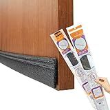 Kit Com 2 Unidades Protetor Contra Insetos Veda Porta Rodinho Adesivo 80 Cm