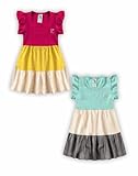 Kit Com 2 Vestido Infantil Menina 3 Marias Tricolor 1 Ao 16 Tamanho:12