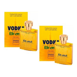 Kit Com 2 Vodka Brasil Amarelo Paris Elysses 100ml Lacrado