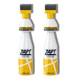 Kit Com 2 Zapt Tinta Para Rejunte Branco 200ml