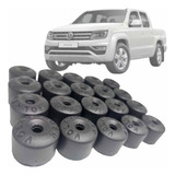 Kit Com 20 Capa Parafuso Roda Vw Amarok Sextavado 19mm