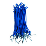 Kit Com 20 Elásticos Fixadores Para Lona De Piscina 20 Cm