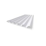 Kit Com 20 Telha 2 44 X 1 10 Fibra De Vidro Transparente