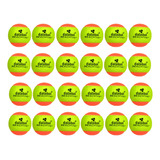 Kit Com 24 Bolas Beach Tennis Praia Bolinha Tênis Praia nf