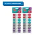 Kit Com 24 Prendedores Plastic Emborrachado Esfrebom Bettanin