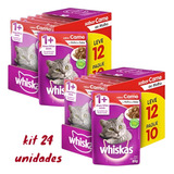 Kit Com 24 Whiskas