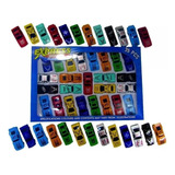 Kit Com 25 Carrinhos Coloridos Coleção Carros De Brinquedo