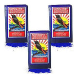 Kit Com 3 Anil Sunshine Blue Wagi Oagi Em Pó Africano 30 G
