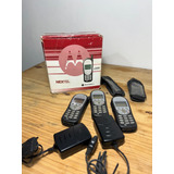 Kit Com 3 Aparelhos Nextel I205 Motorola Caixa E Acessorio