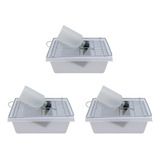 Kit Com 3 Bioterios Para Roedores Pequenos N 1
