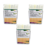 Kit Com 3 Caixas De Medidor De Ph Mquant Merck Fita