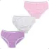 Kit Com 3 Calcinha Cotton Infantil Fun - Tamanho Pp P M G Gg