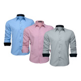 Kit Com 3 Camisas