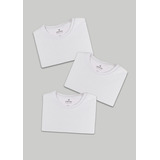 Kit Com 3 Camisetas Masculinas Básicas Hering