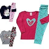 Kit Com 3 Conjunto Infantil Menina Meia Estação 1 Ao 8