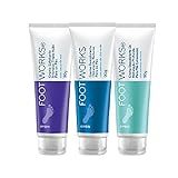 Kit Com 3 Cremes Hidratantes Para Os Pés- Foot Works Avon- Creme Desodorante Noturno- Creme Esfoliante- Creme Hidratação Profunda