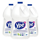 Kit Com 3 Detergente Líquido Lava louças Ypê Clear 5l