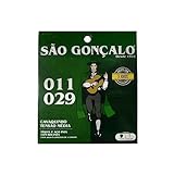 Kit Com 3 Encordoamentos Para Cavaco São Gonçalo Níquel 011-029