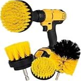 Kit Com 3 Escovas Rotativas Para Parafusadeira-Furadeira - Limpeza Eficiente E Versátil Em Diversas Superfícies