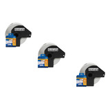 Kit Com 3 Etiquetas Brother 29mmx90mm Dk 1201 Pré Cortada