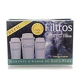Kit Com 3 Filtros Para Jarra De Água Alcalina
