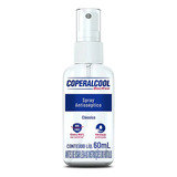 Kit Com 3 Frascos Alcool Spray Antiseptico 60ml Bacfree
