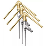 Kit Com 3 Irrigador Giratório 6 Jatos Fico Jardim Horta 1 2