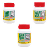 Kit Com 3 Limpa Forno Tradicional 250g Diabo Verde
