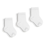 Kit Com 3 Meias Baby Básicas Cano Médio Lupo