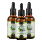 Kit Com 3 Melatonina Triptofano Suplemento Em Gotas 30ml