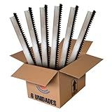 Kit Com 3 Metros De Barra Cremalheira Para Automatizadores Deslizantes Garen LIGHT 6x 50cm