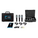 Kit Com 3 Microfones