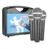 Kit Com 3 Microfones Dinamico Tipo Shure Beta Sm58 Prof Nfe