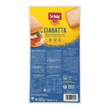 Kit Com 3 Pão Ciabatta Sem Glúten 200g Schar