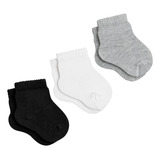 Kit Com 3 Pares Meias Algodão Baby Kids Lupo