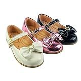 Kit Com 3 Pares Sapatilha Infantil Menina Feminina Do 20 Ao 34 Direto Da Fabrica Super Confortavél SPT500 Branco Rosê Espelhado E Preto Br Footwear Size System Toddler Numeric Numeric 20