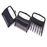 Kit Com 3 Pentes Maquina De Cortar Cabelo Degrade Disfarce Com Trava De Ferro Para Maquina De Cortar Cabelo