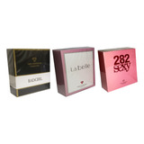 Kit Com 3 Perfumes Importados Para Mulher La Vie Sexy E Good 100ml Cada