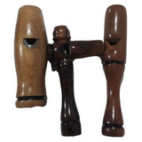 Kit Com 3 Pios De Madeira Elite Inhambu açú E Macuco