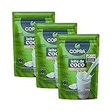 Kit Com 3 Pouchs De Leite De Coco Em Pó De 100g Cada Copra